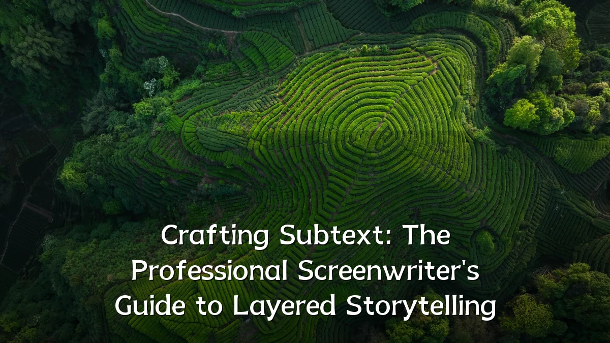Crafting Subtext: The Professional Screenwriter's Guide to Layered Storytelling