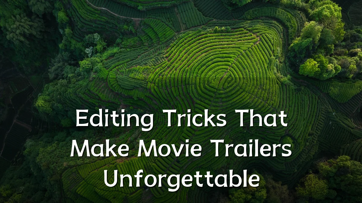 Editing Tricks That Make Movie Trailers Unforgettable