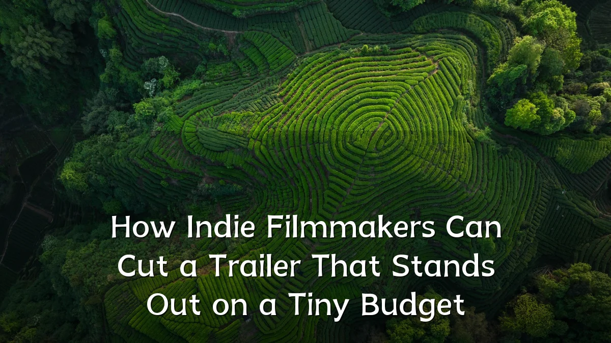 How Indie Filmmakers Can Cut a Trailer That Stands Out on a Tiny Budget