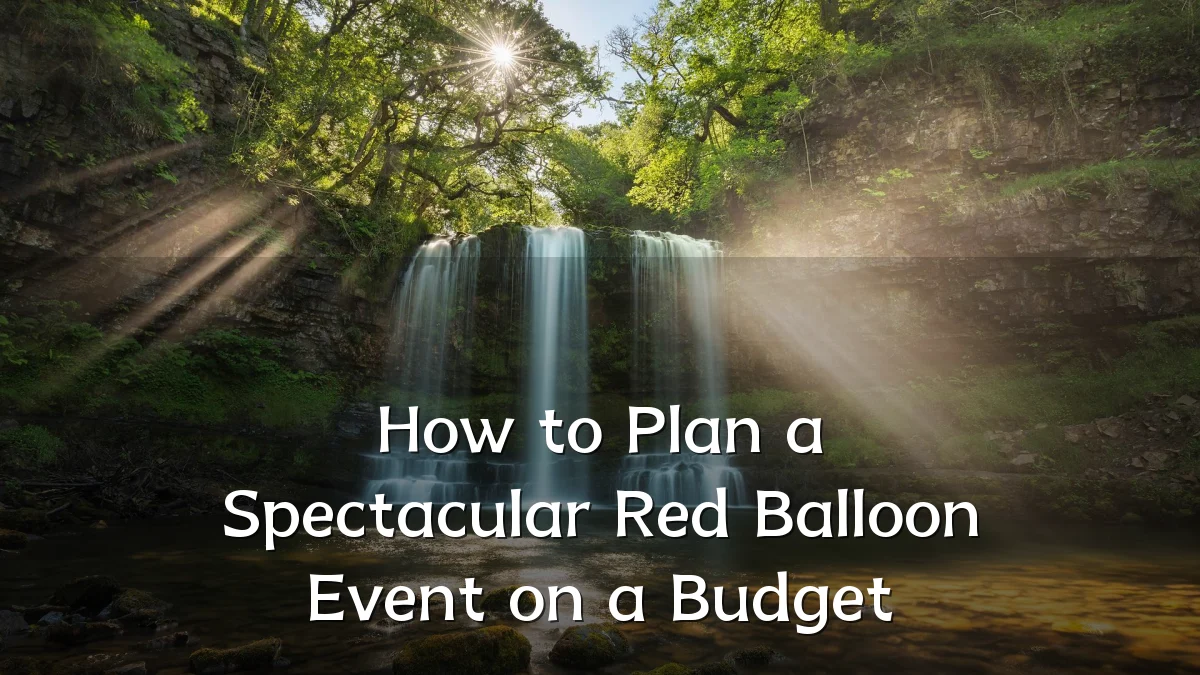 How to Plan a Spectacular Red Balloon Event on a Budget