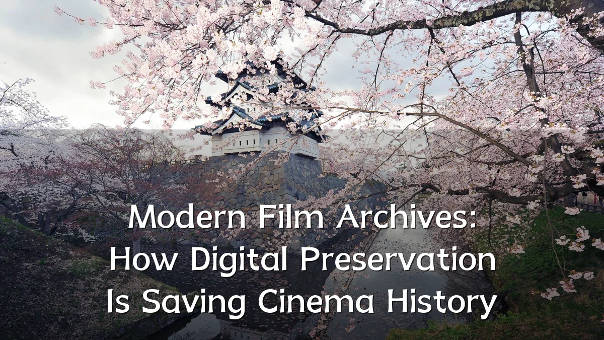 Modern Film Archives: How Digital Preservation Is Saving Cinema History