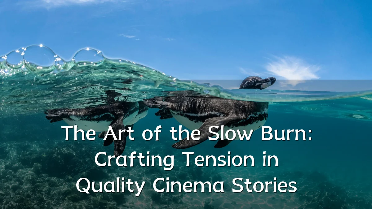 The Art of the Slow Burn: Crafting Tension in Quality Cinema Stories