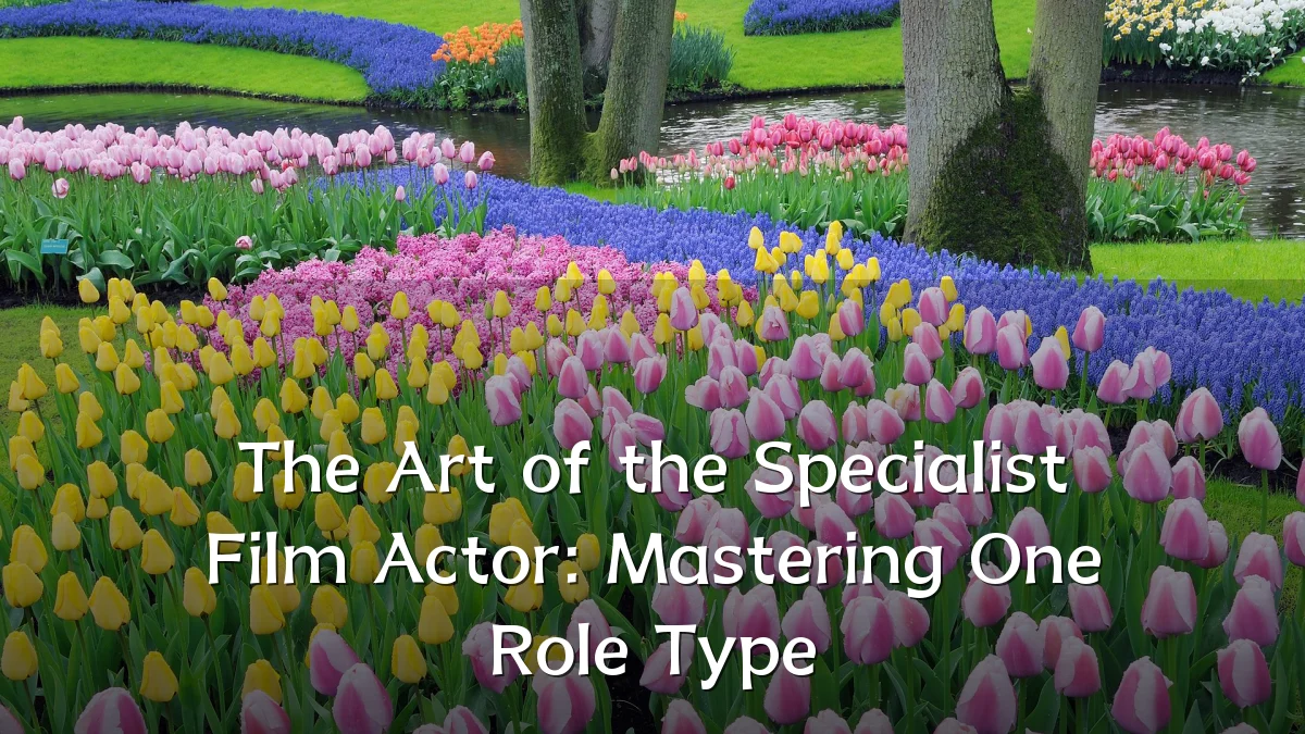 The Art of the Specialist Film Actor: Mastering One Role Type