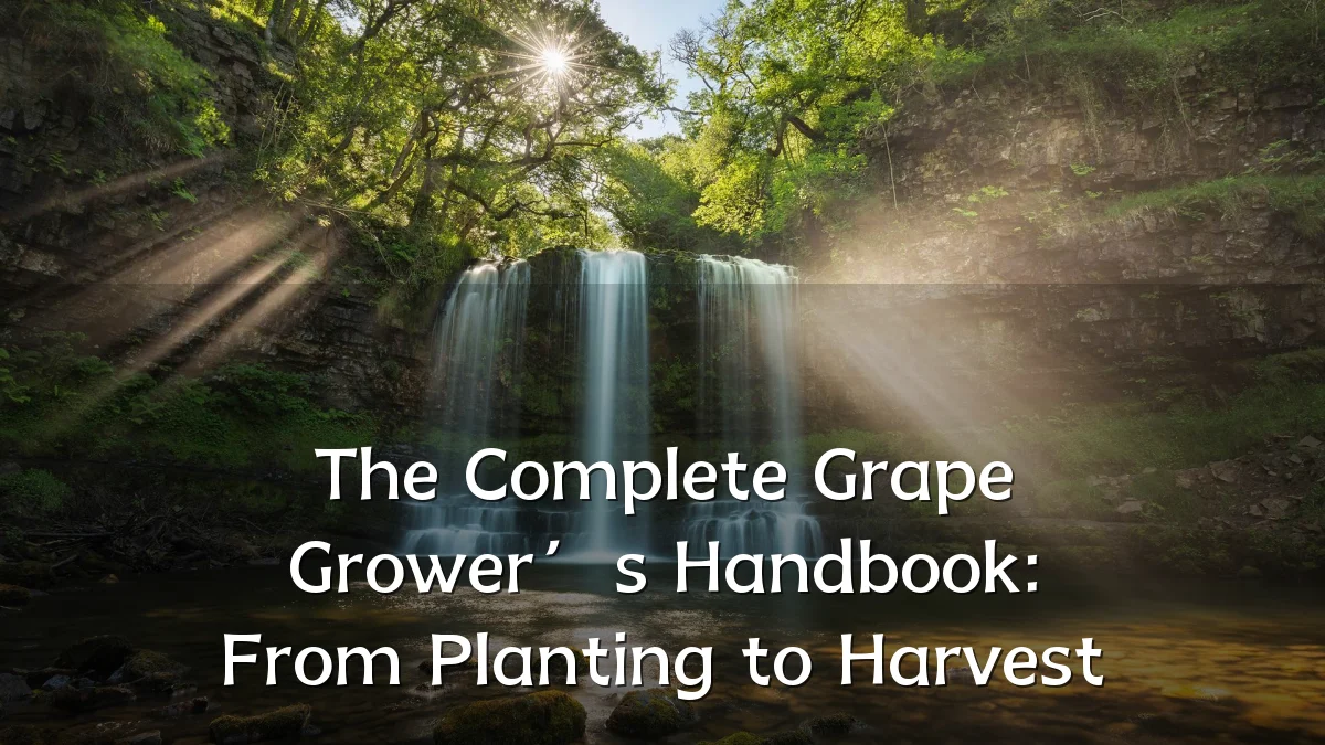 The Complete Grape Grower’s Handbook: From Planting to Harvest