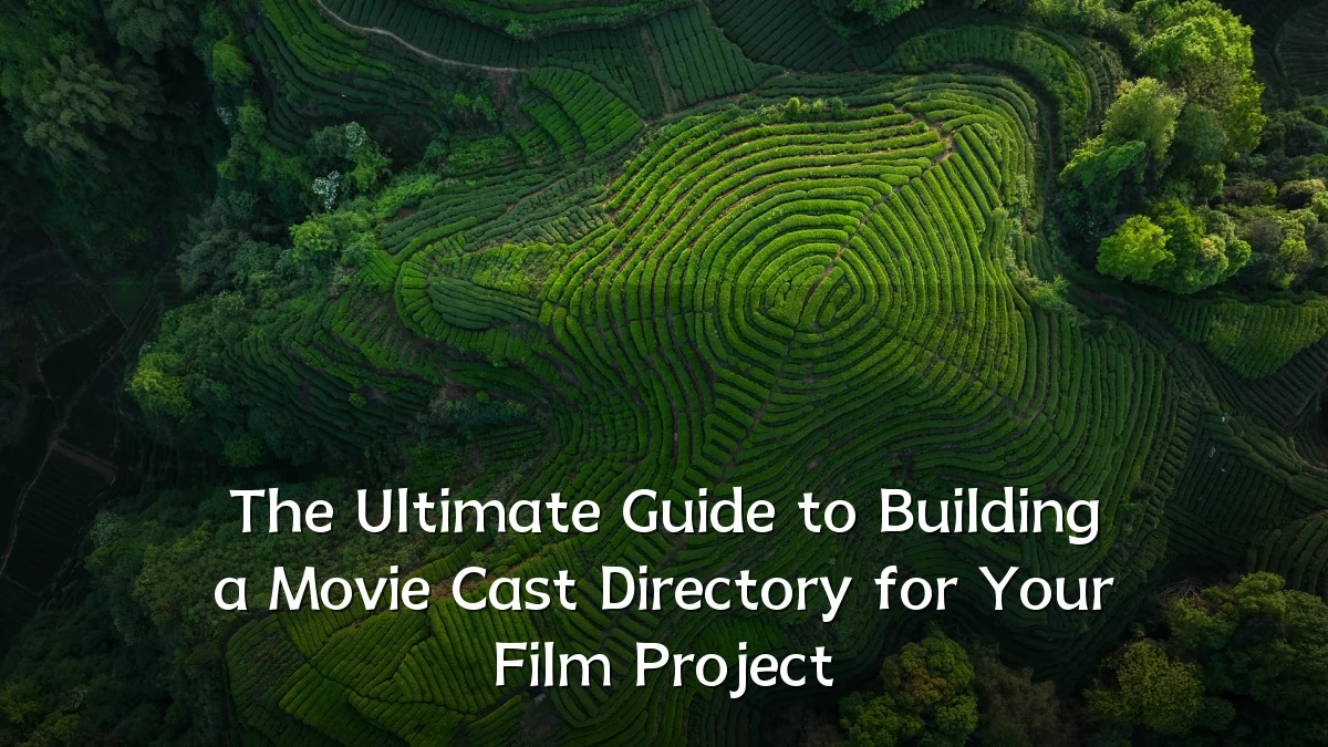 The Ultimate Guide to Building a Movie Cast Directory for Your Film Project