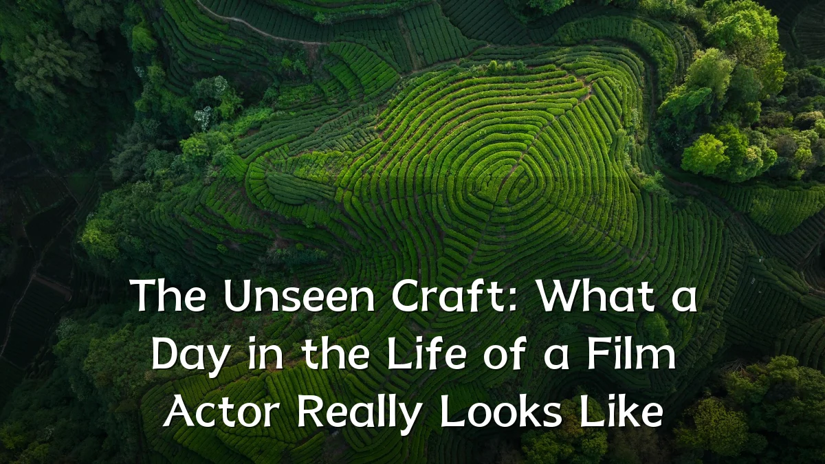 The Unseen Craft: What a Day in the Life of a Film Actor Really Looks Like