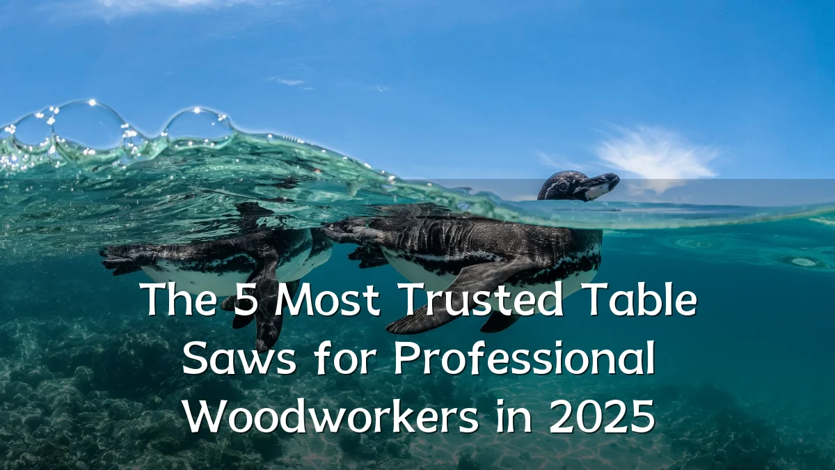 The 5 Most Trusted Table Saws for Professional Woodworkers in 2025