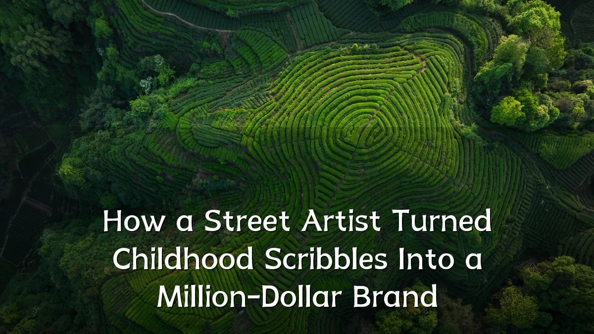 How a Street Artist Turned Childhood Scribbles Into a Million-Dollar Brand